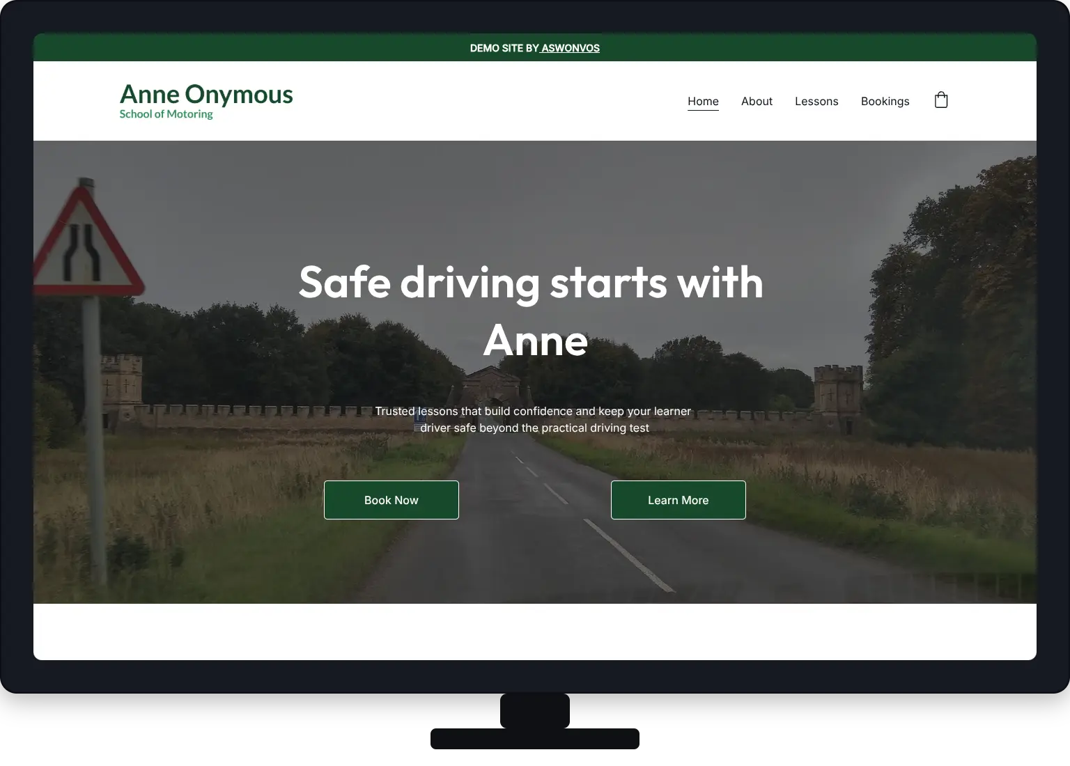 Driving School Website